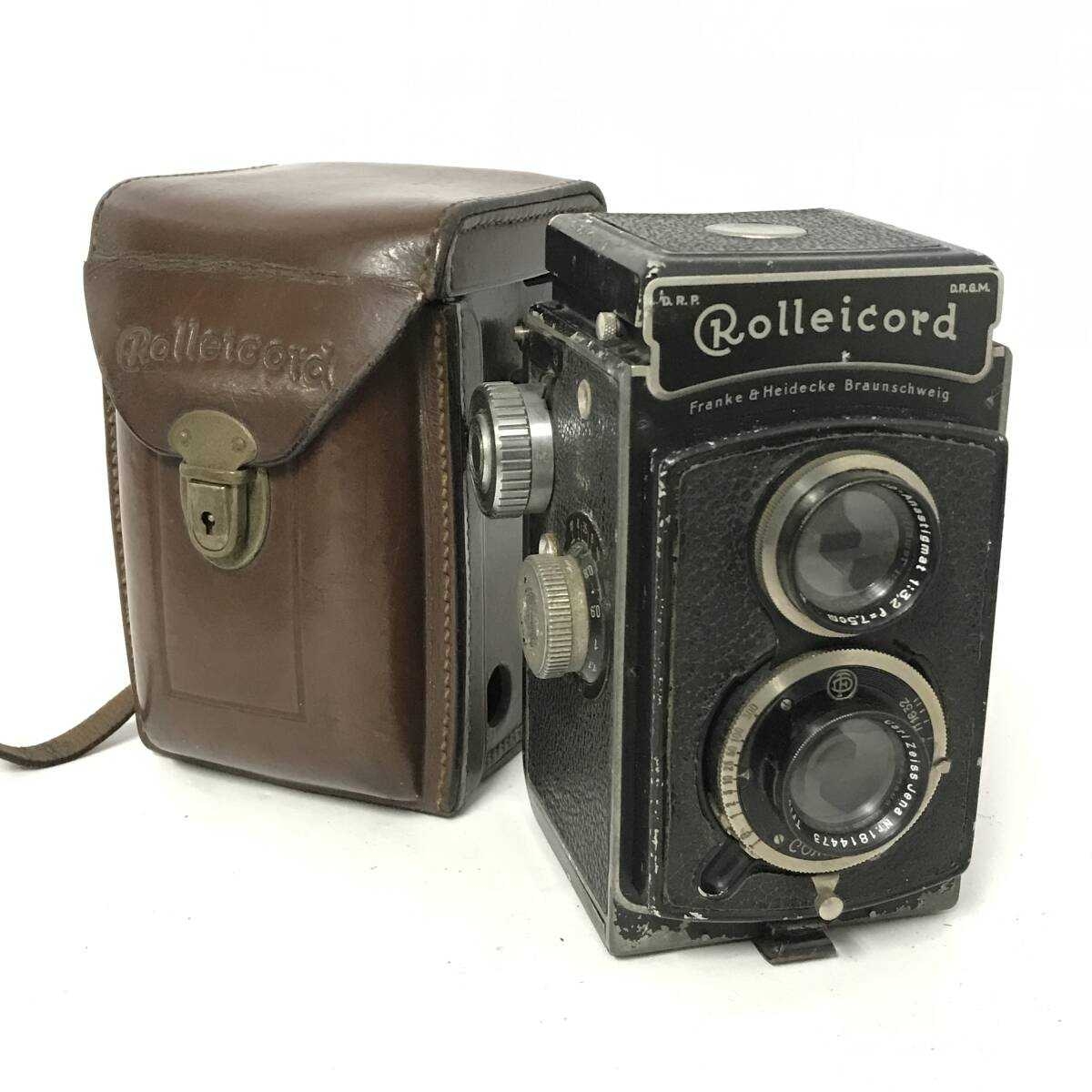 Rolleicord DRP DRGM Triotar 7.5cm F4.5 twin-lens camera